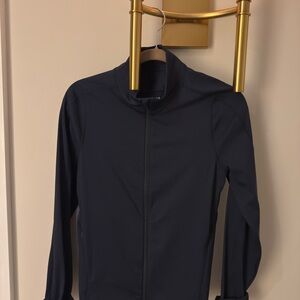 Bandier Navy zip up jacket